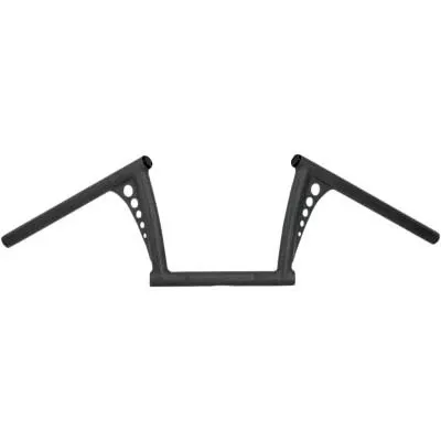 RSD 1″ Vintage Short Stack 7 1/2″ Handlebars, Black Ops