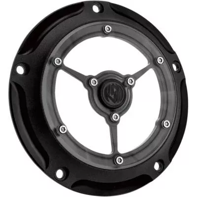 RSD Clarity Derby Covers, Black Ops, Fits Most 99-18 Big Twin