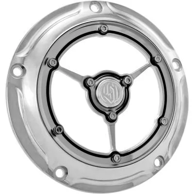 RSD Clarity Derby Covers, Chrome, Fits Most 99-18 Big Twin