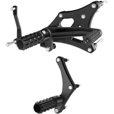RSD Sportster Mid-Controls, Black Ops, Fits 04-13 XL