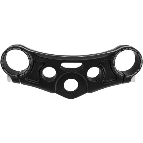 RSD Top Triple Tree Clamp for 2006-2017 Harley Dyna - Gloss Black