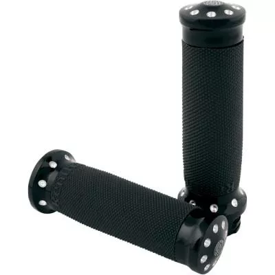 RSD Tracker Grips, Contrast Cut, Fits Most 99-17 Twin Cam and 86-20 XL