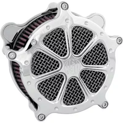 RSD Venturi Air Cleaner, 7 Speed, Chrome, Fits 01-15 Softail Models, 04-17 Dyna Glide Models, 02-07 FLT models w/ Delphi EFI, 99-06 Twin Cam models w/stock CV Carb