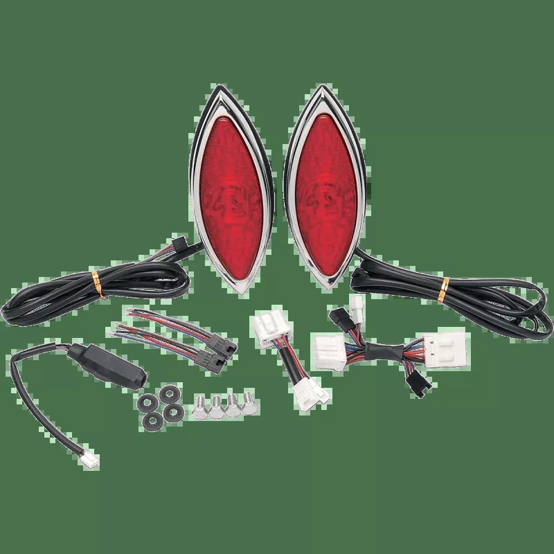 Russ Wernimont Designs LED Cat-Eye Lights 6-3/4X2-5/8 (PR)