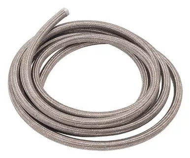 Russell Performance 632100 Pro-Flex Stainless Steel Hose -8AN 3 Feet Silver