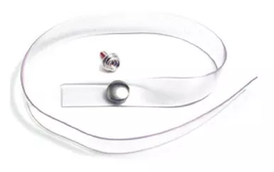 RV Designer H750 Tieback Strap Clear Plastic 18 Inch Interior Hardware