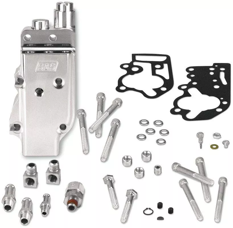 S&S Cycle 36-69 Billet O/Pump Kit With Unvi CVR