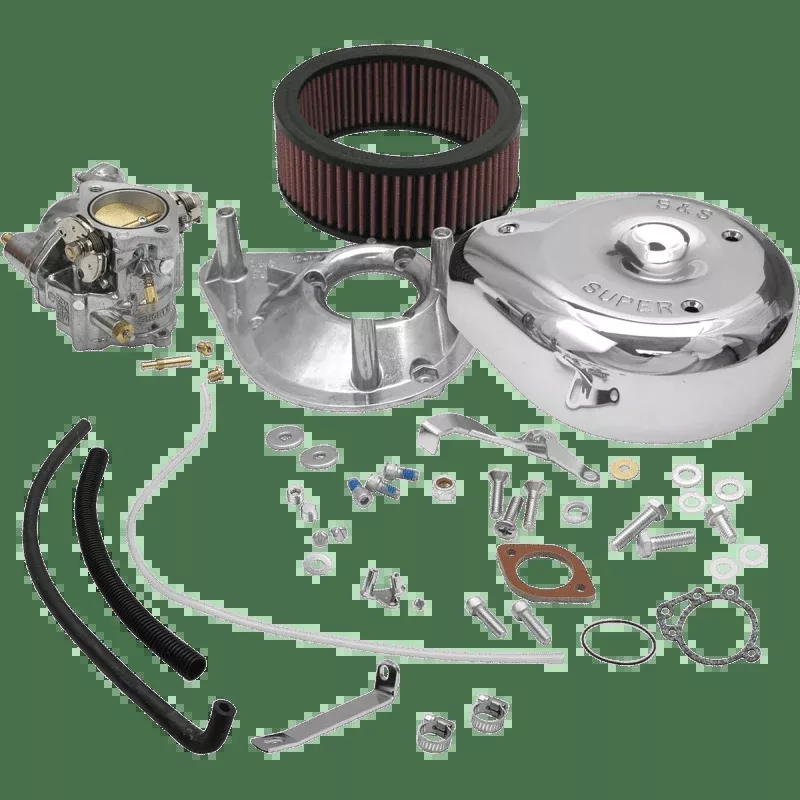 S&S Cycle 66-84 Shovel E Carb Kit F/5 GAL Tanks