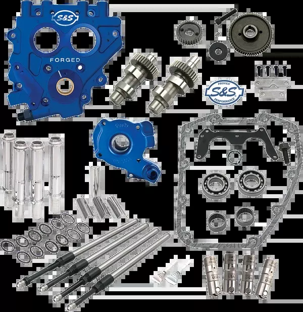 S&S Cycle Cam Chest With Plate Kit – 509G – Standard Cams – Twin Cam