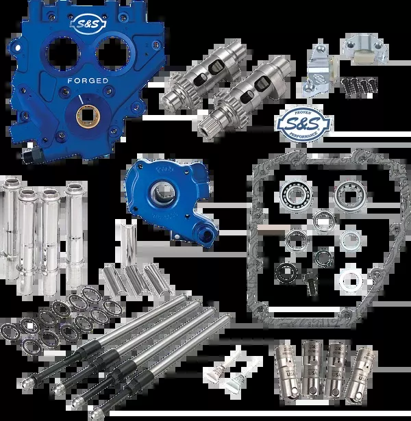 S&S Cycle Cam Chest With Plate Kit – 585CE – Easy Start Cams – Twin Cam
