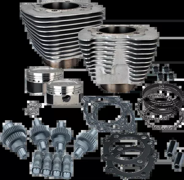 S&S Cycle Hooligan Kit – 883 Cc To 1200 Cc – Silver Powdercoat – Sportster