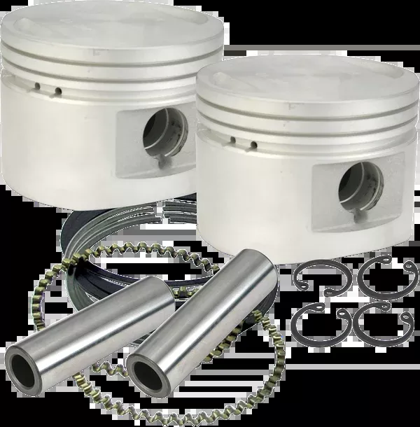 S&S Cycle Piston Kit – For 80″ Stock Or S&S Heads – 3.500″ – Standard