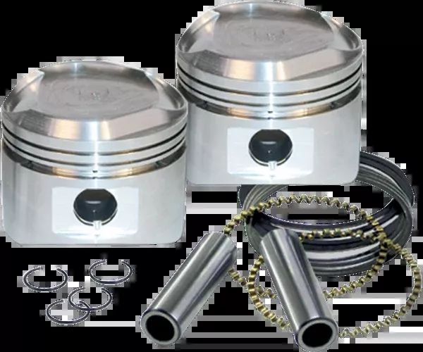 S&S Cycle Piston Kit – For 89″ Stroker Kits & Super Stock Heads – 3.500″ – Standard