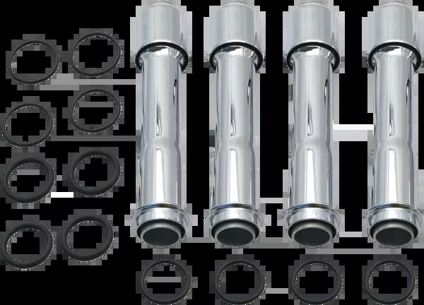 S&S Cycle Pushrod Cover Kit - Chrome - Twin Cam | M8
