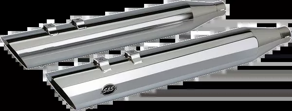 S&S Cycle Slash Cut Slip-On Mufflers