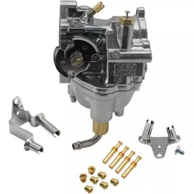 S&S Cycle Super E Carburetor, Fits 99-06 Big Twin and 86-06 XL