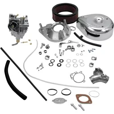 S&S Cycle Super E Carburetor Kit, Fits 99-05 Twin Cam