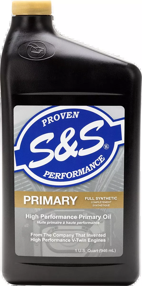 S&S Cycle Synthetic Primary Oil – 1 U.S. Quart