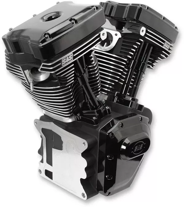S&S Cycle T124 High Compression Long Block Engine