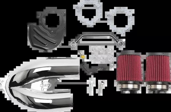 S&S Cycle Tuned Induction Air Cleaner Kit – Chrome