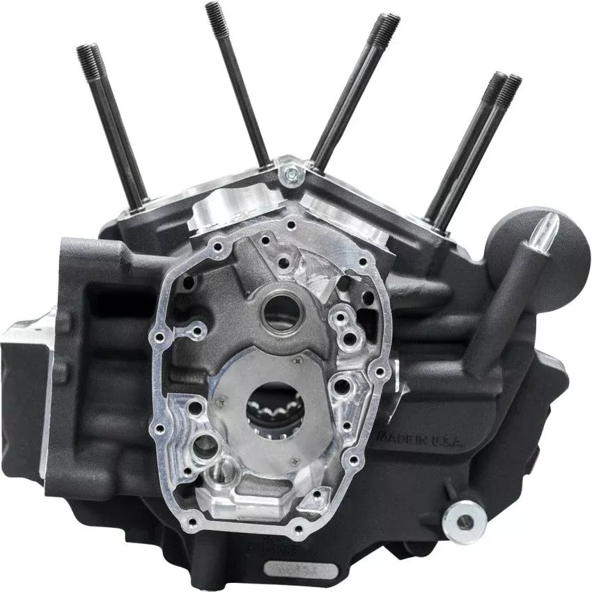 S&S MK Series Crankcase Assembly for M-Eight Harley 18-24 Softail Models