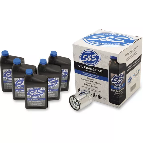 S&S Oil Change Kit for 2017-2020 Harley Touring