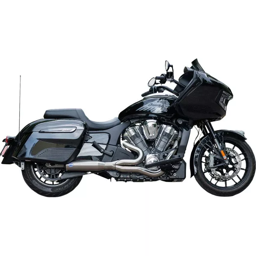 S&S Qualifier 2-Into-1 Steel 50-State Exhaust System 4 Harley 19-23 Challenger