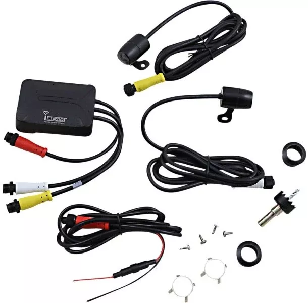 Saddle Tramp Water Resistant Dual-Camera Dash Cam and DVR Kit TE-DVR-PS