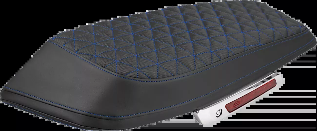 Saddlemen Blue Tri Gripper Saddlebag Lid Covers for 2023-2026 Harley Touring