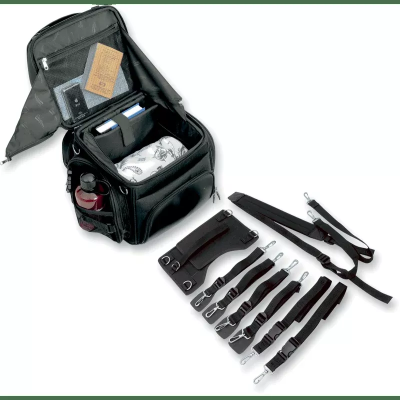 Saddlemen BR1800 Backrest Seat Sissy Bar Bag