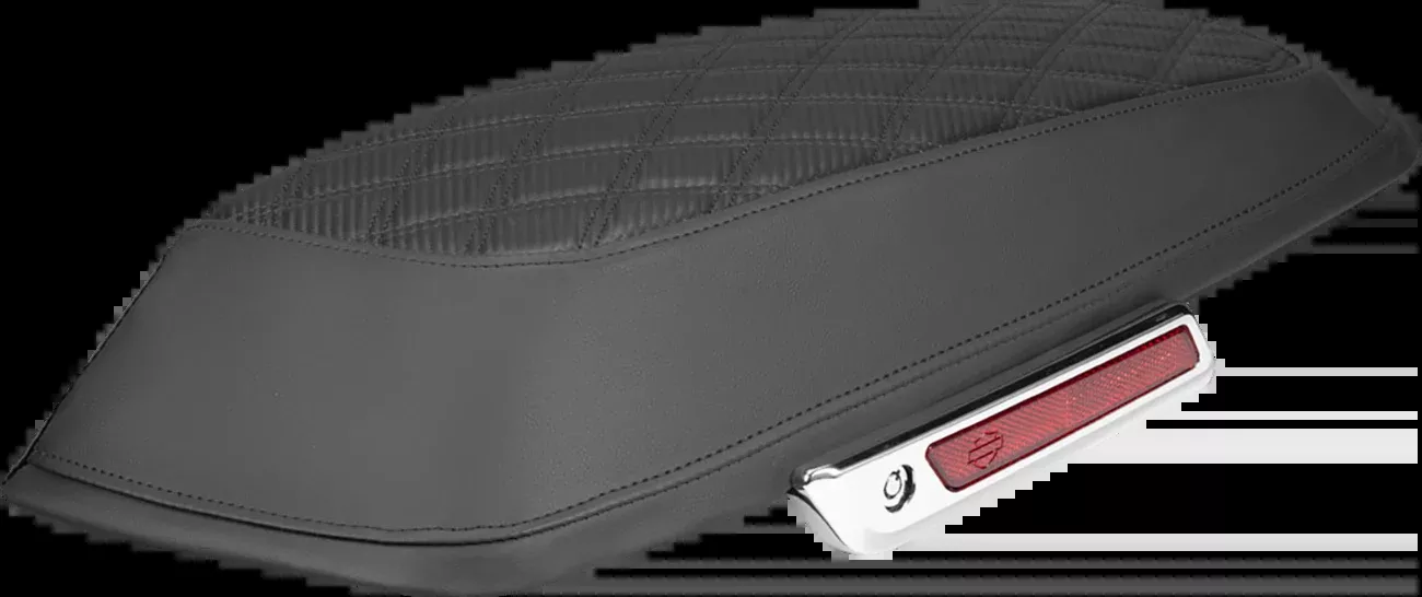 Saddlemen Carbon Lattice Stitch Saddlebag Lid Covers for 2014-25 Harley Touring