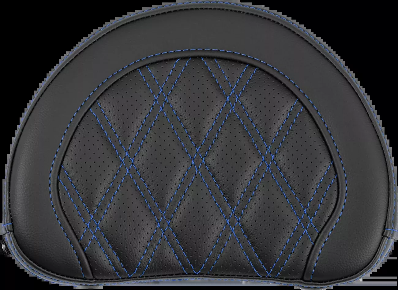 Saddlemen Contour Blue Lattice Sissy Bar Passenger Backrest Pad for Harley