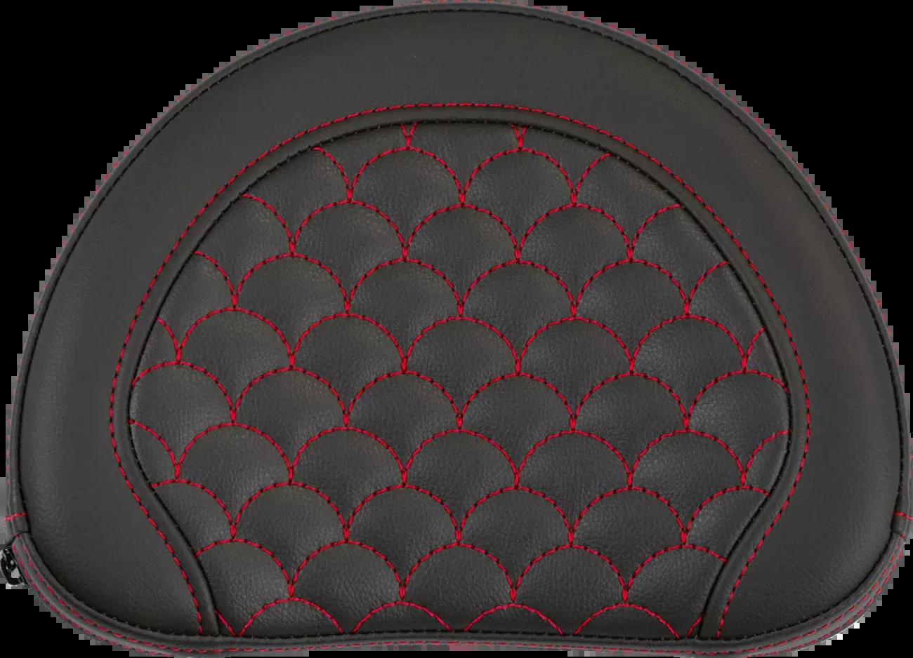 Saddlemen Contour Red Dragon Scale Stitch Sissy Bar Backrest Pad for Harley