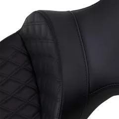 Saddlemen Explorer Lattice Stitch Touring Seat w/o Backrest, Fits 18-20 FXBR/FXBRS