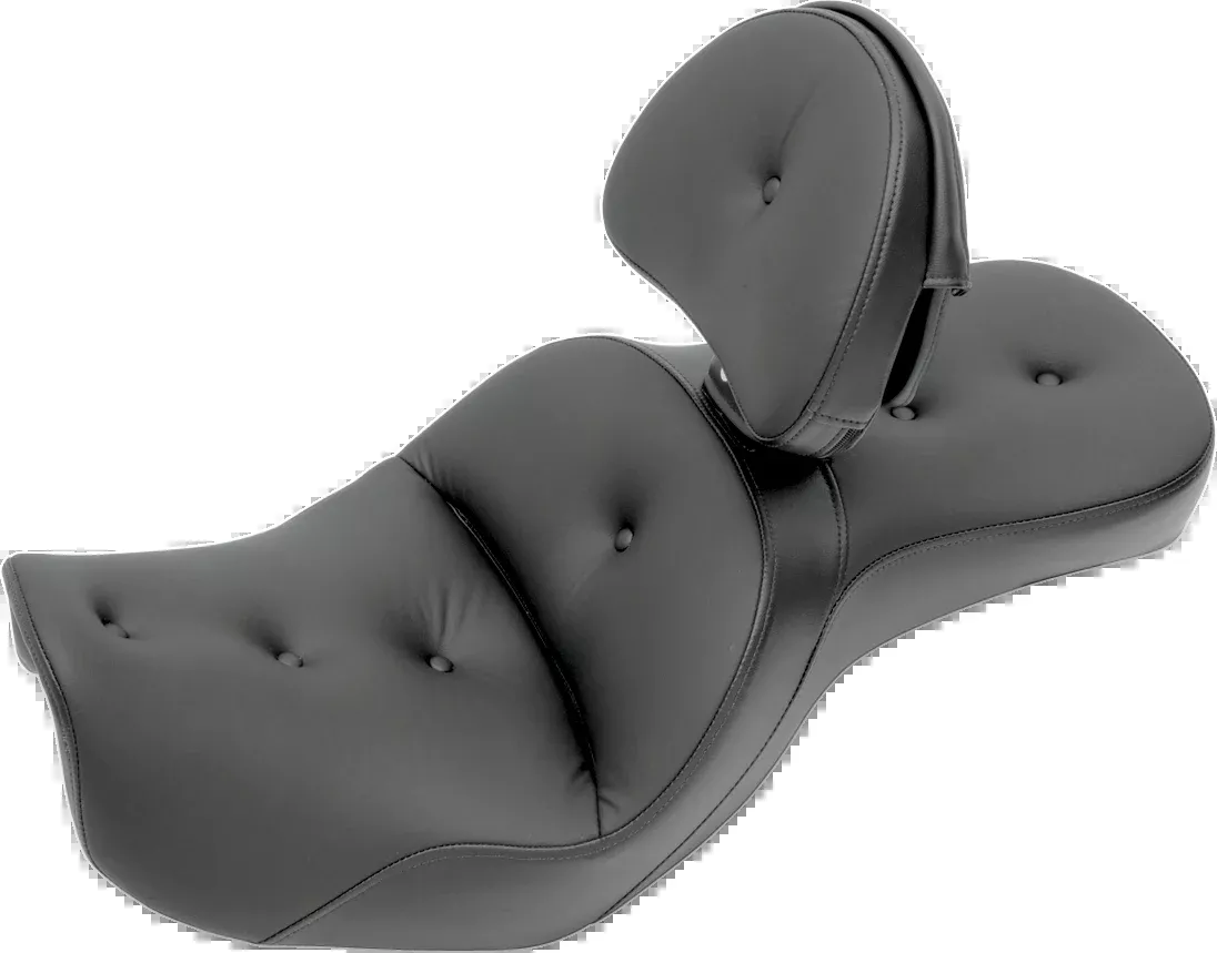 Saddlemen Explorer RoadSofa™ Seat - with Backrest - Dyna '06-'17 - 806-04-030RS