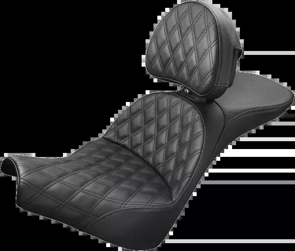 Saddlemen Explorer Seat – Lattice Stitched – Backrest – FXBB/FXST ’18-’24