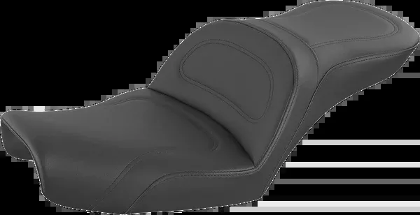 Saddlemen Explorer Seat – No Backrest – Stitched – Black – Dyna