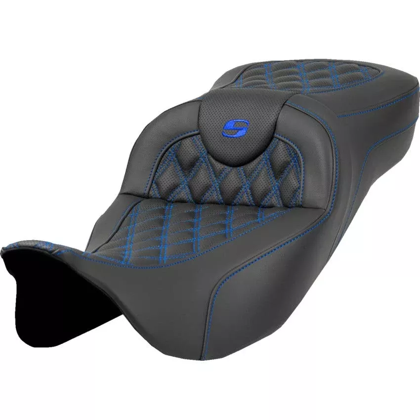 Saddlemen Extended Reach 2-Up RoadSofa Seat Harley 08-23 Touring
