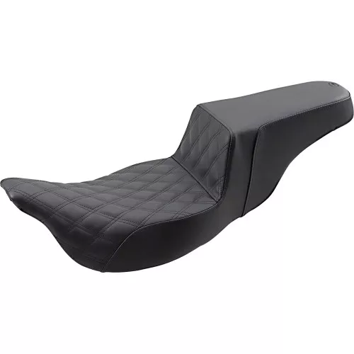 Saddlemen Extended Reach Step-Up Seat for 2008-2023 Harley Touring - Front LS