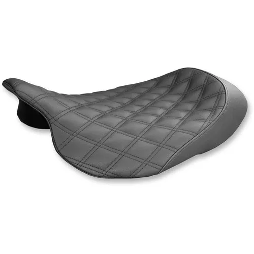 Saddlemen Renegade LS Solo Seat for 2008-2023 Harley Touring - Black