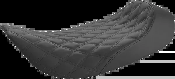 Saddlemen Renegade™ Solo Seat - Lattice Stitched - Black - FLH '97-'07
