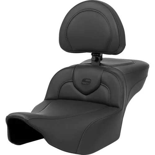 Saddlemen Road Sofa Extended Reach Seat with Backrest for 2024-2026 Harley Touring*