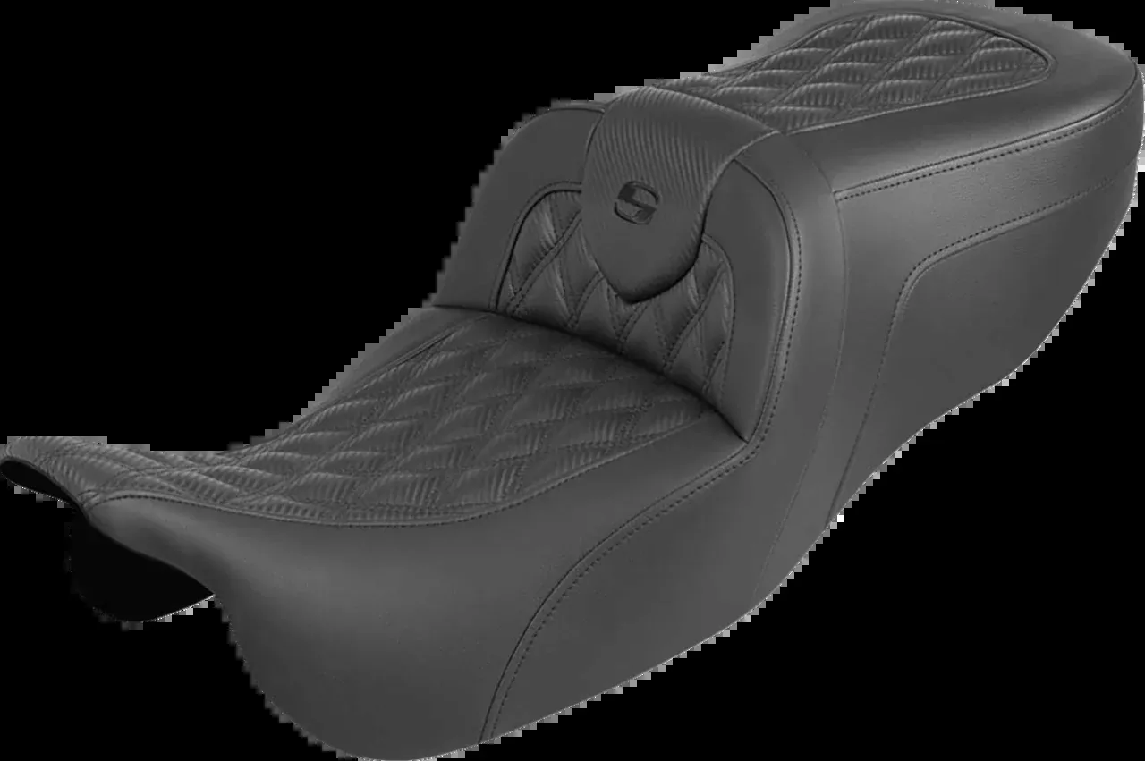 Saddlemen Roadsofa Carbon Lattice Seat for 15-25 Harley Freewheeler Road Glide 3