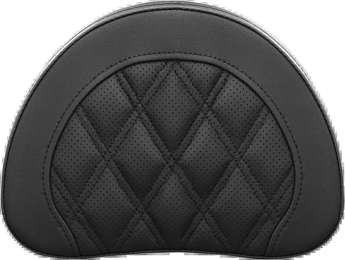 Saddlemen Roadsofa Half-Moon Lattice Stitch Sissy Bar Passenger Backrest Pad