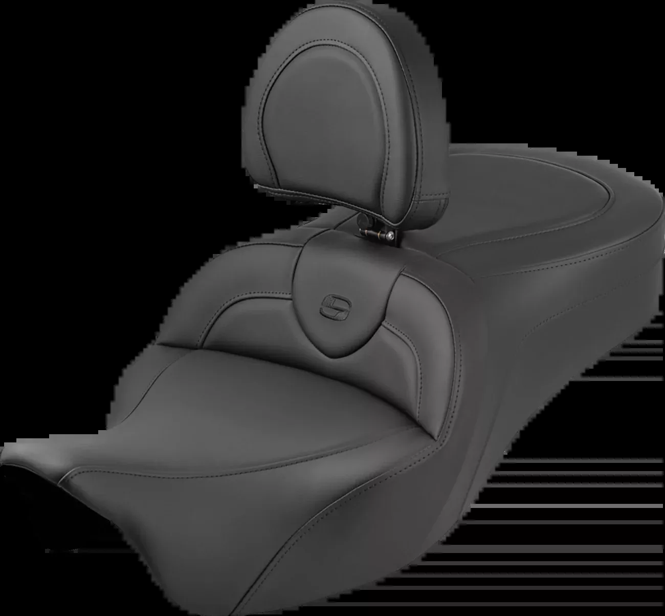 Saddlemen Roadsofa King Smooth Gel Seat & Backrest for 2008-2025 Harley Touring