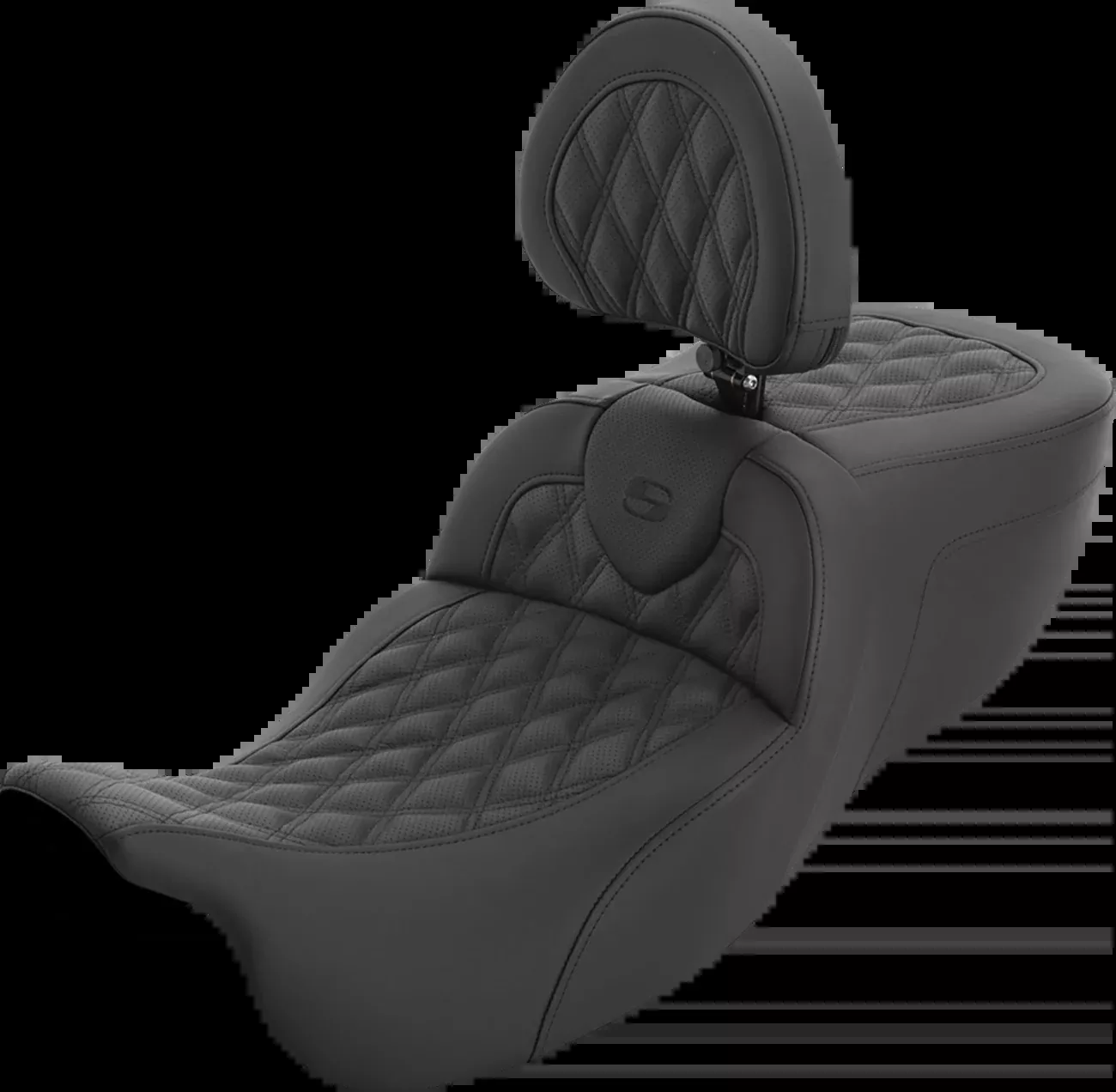 Saddlemen Roadsofa Lattice Extended Seat & Backrest for 15-25 Harley Trike FLRT