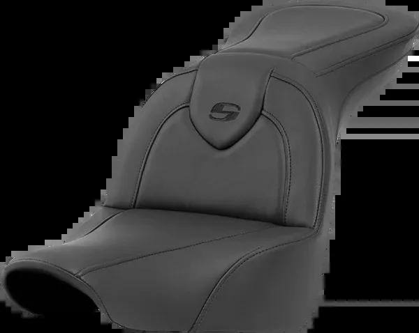 Saddlemen Roadsofa™ Seat – Without Backrest – Black/Black Stitching – FXLR/FLSB ’18-’23
