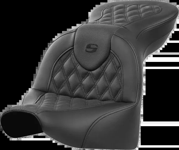 Saddlemen Roadsofa™ Seat - Without Backrest - Lattice Stitch - FXBR/S '18-'20