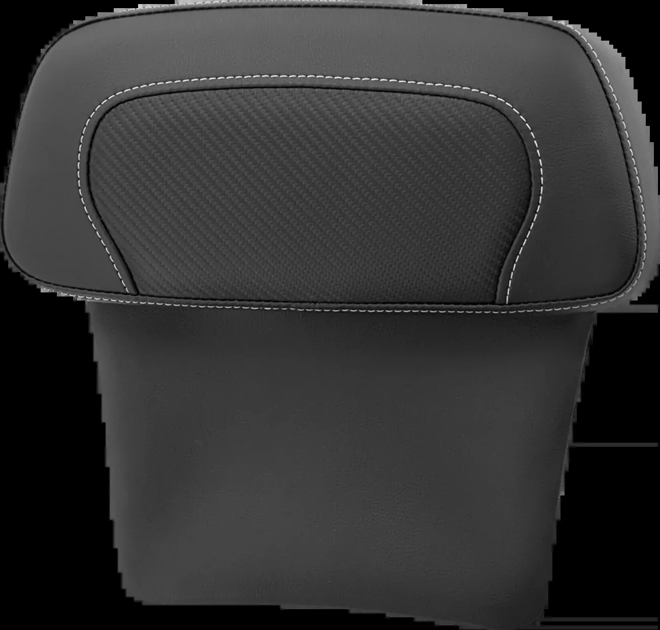 Saddlemen Roadsofa Tour Pak Carbon Backrest Pad for 2009-2025 Harley Touring