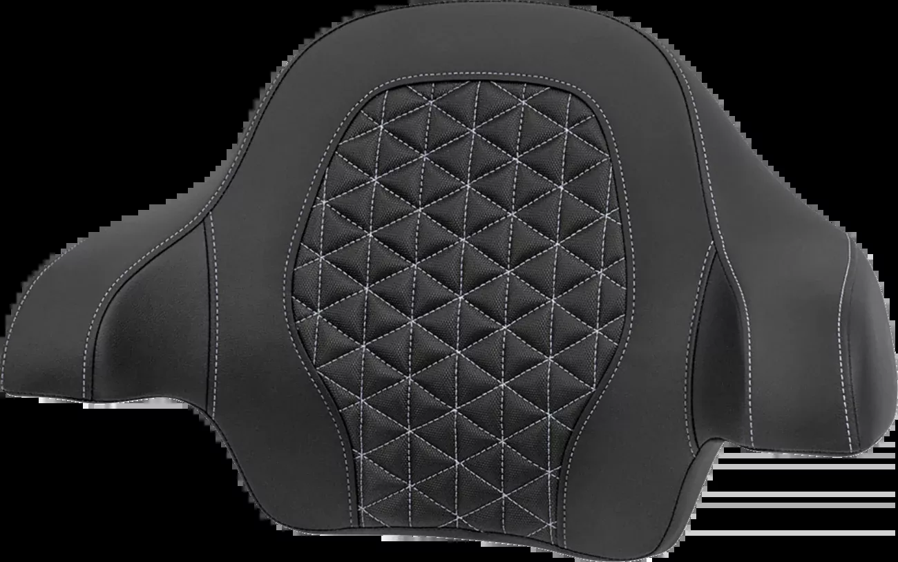Saddlemen Roadsofa Tour Pak Tri-Gripper Silver Stitch Pad 2014-25 Harley Touring